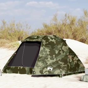 Fishing Tent 5-Person Camouflage Waterproof (Color: Multicolor)